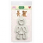 Preview: Silicone Mould - Stitched Teddy Bear
